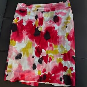 RW&CO Colorful Floral Skirt Size 2
